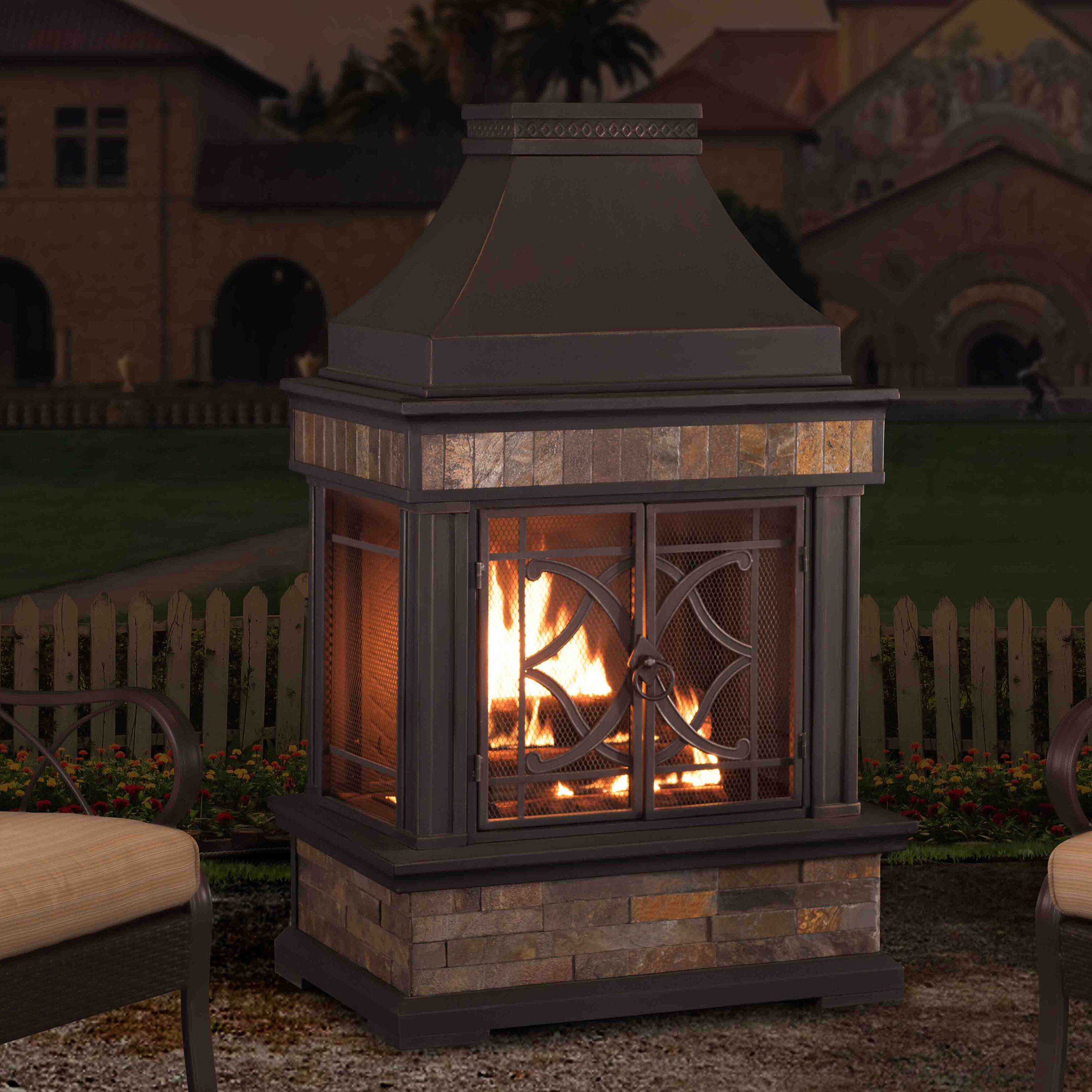 Sunjoy Outdoor Fireplace Awesome Indoor Wood Burning Fireplace