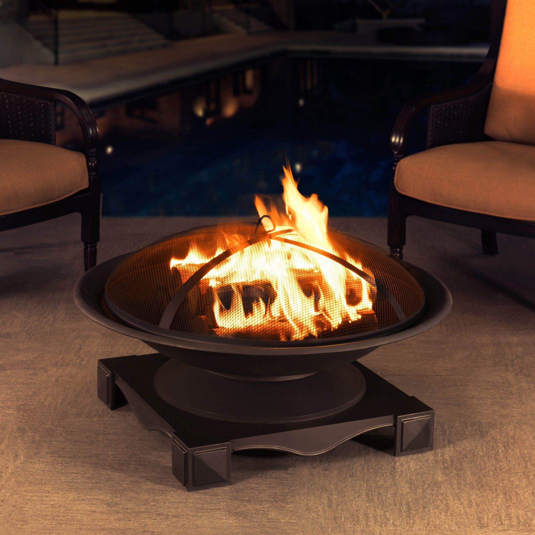 Sunjoy Outdoor Fireplace Beautiful Sunjoy Cast Steel Fire Pit Products