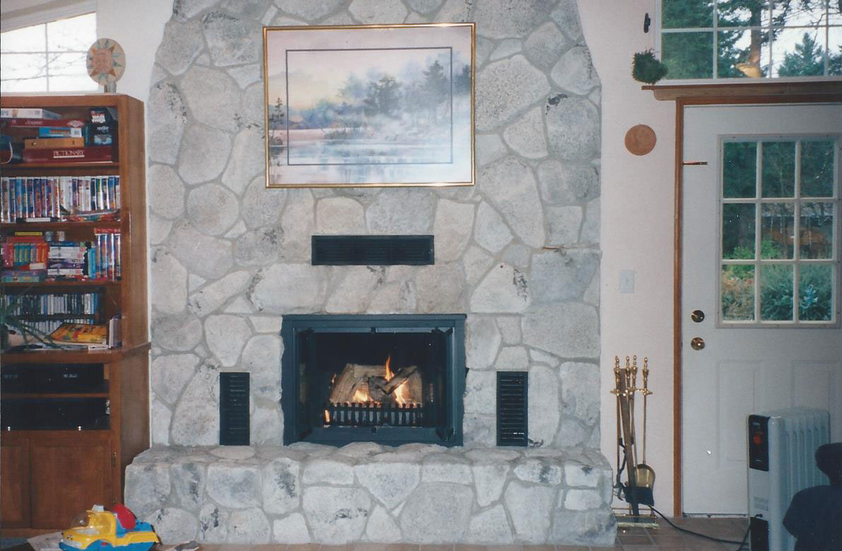 Gas Fireplace Install