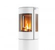 Superior Fireplace Dealers Lovely Rais Viva Classic 100 L White Corian Handle