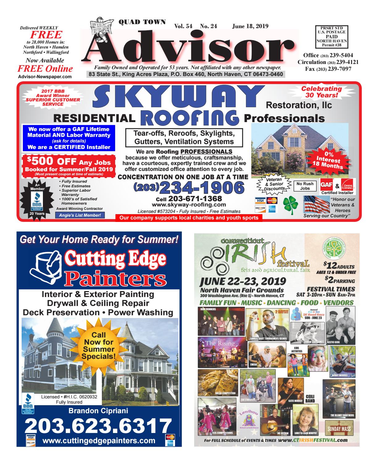 Superior Fireplace Dealers Luxury the Advisor June 18 2019 by the Advisor Newspaper issuu