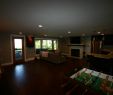 The Fireplace Man New Basement Man Cave Wood Flooring In A Basement Wet Bar