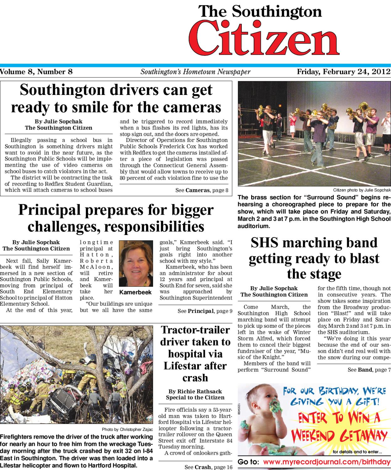 2 24 2012 Southington Citizen by Dan Champagne issuu page 1