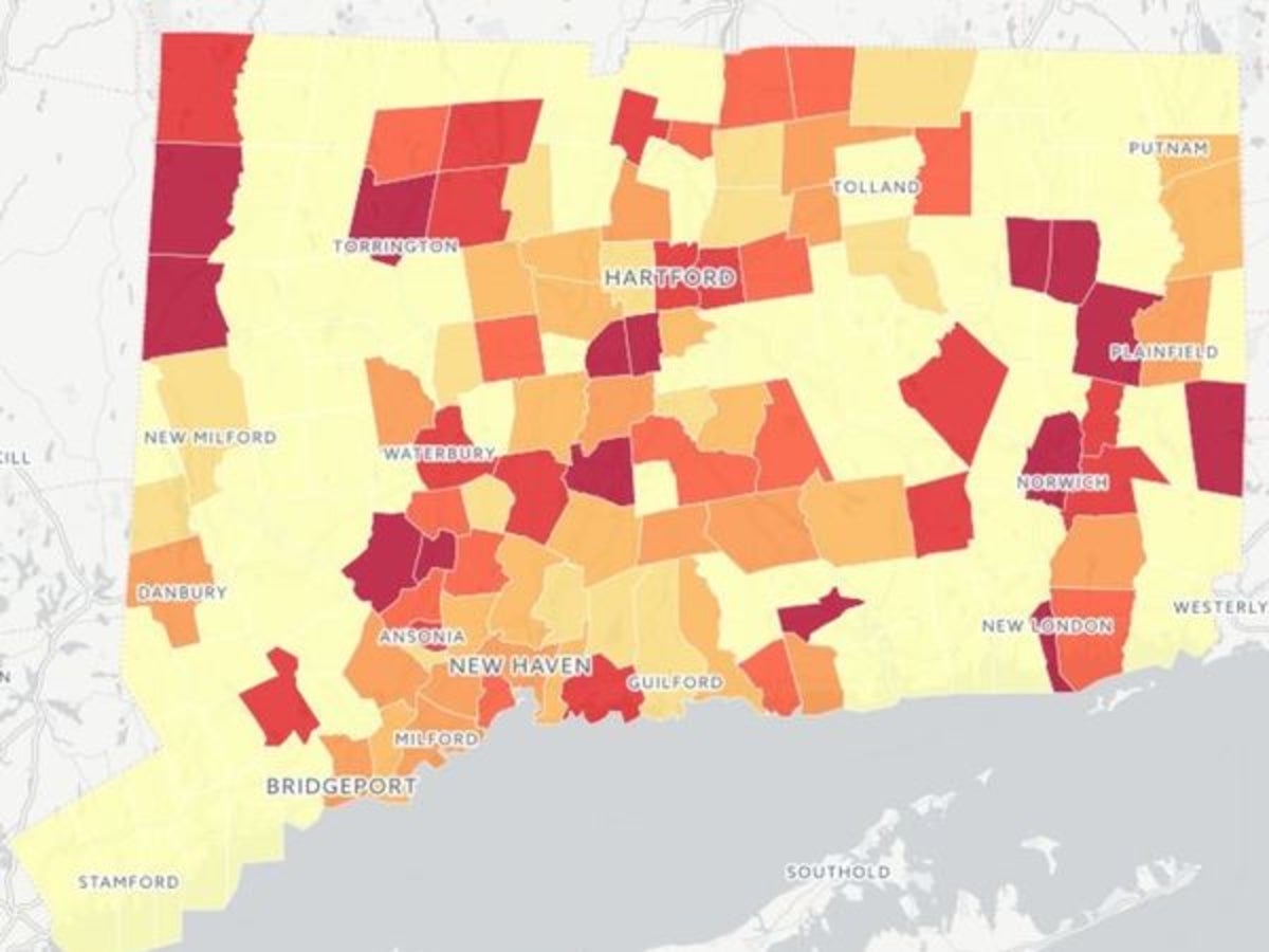 The Fireplace southington Ct Fresh Connecticut S Opioid Crisis 2017 Interactive Map Deaths