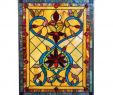 Tiffany Fireplace Screen Lovely River Of Goods 24 In Stained Glass Fiery Hearts and Flowers