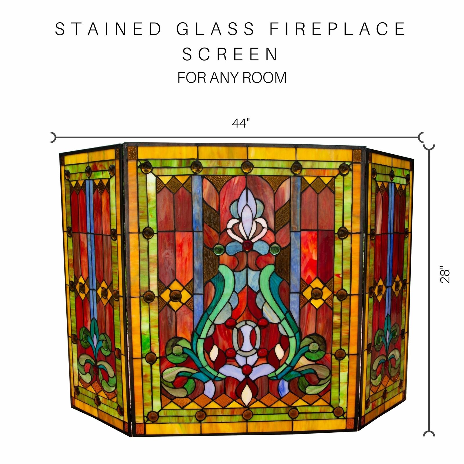 Tiffany Fireplace Screen Lovely Stained Glass Fireplace Screen Glass Designs