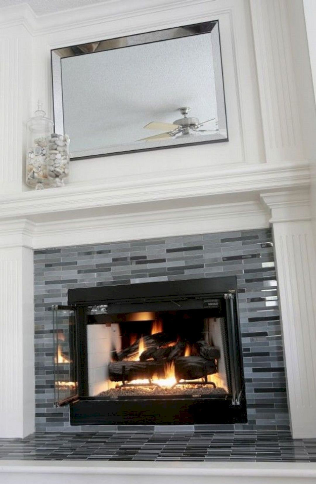 Tile Fireplace Mantel New 22 Wonderful Fireplace Tile Design for Amazing Home