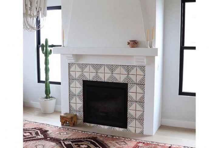 Tile Inside Fireplace Lovely Tabarka Studio Fireplace Surround In 2019