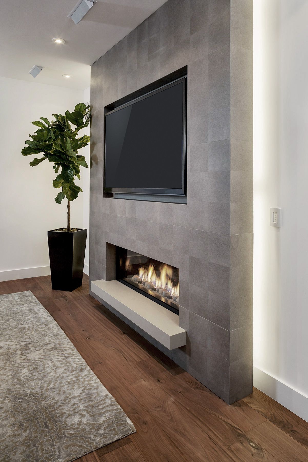 Touchstone The Sideline⢠50" Recessed Electric Fireplace a7731f49ce2dad c2133c