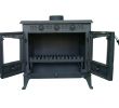 Tractor Supply Fireplace Grate Elegant Cast Iron Log Wood Burner Stove Ja006 12kw Multifuel Fire Place