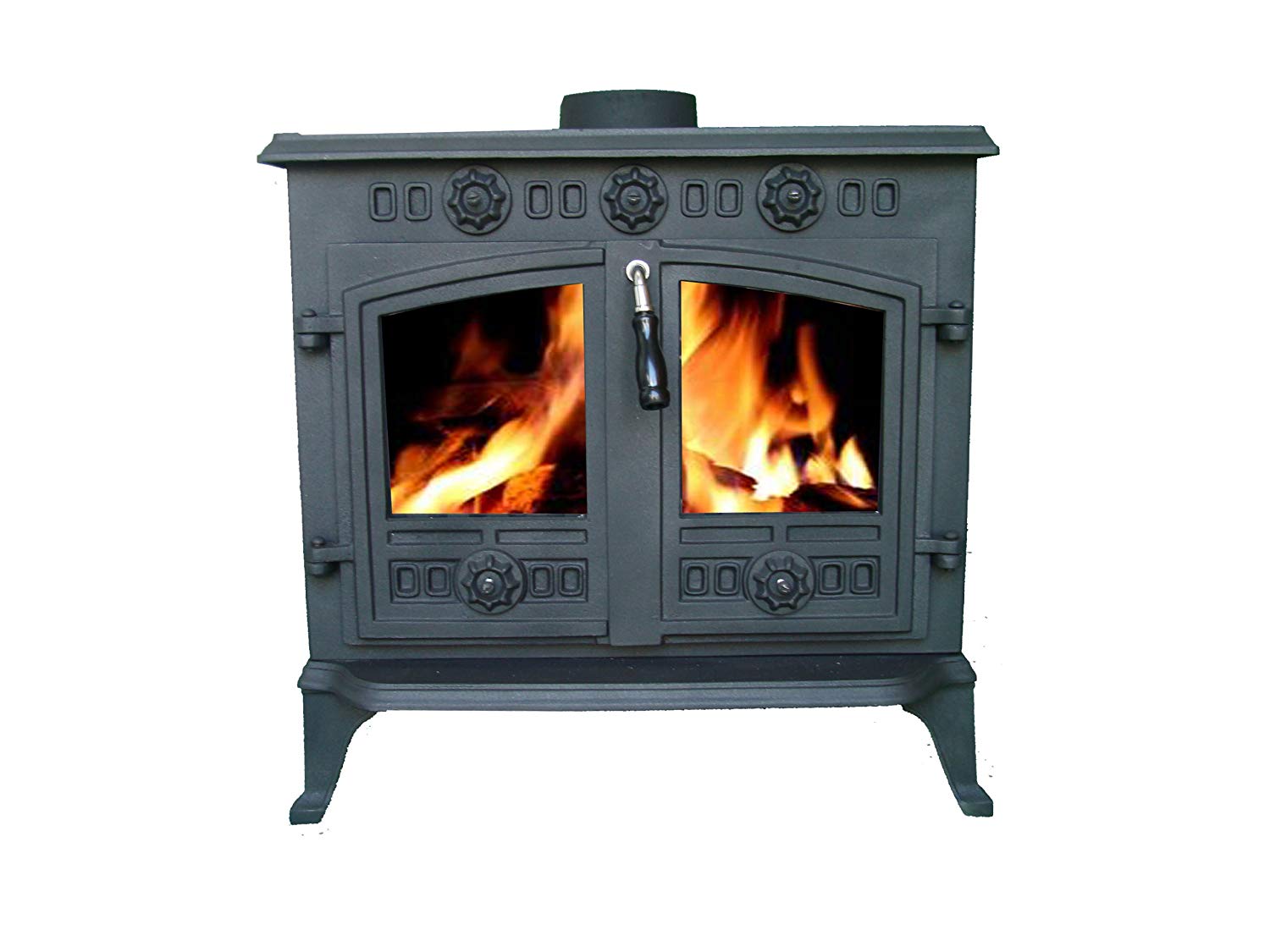 Cast Iron Log Wood Burner Stove JA006 12KW Multifuel Fire Place 81ilFUEgPGL SL1500