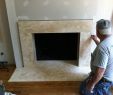 Travertine Fireplace New Well Known Fireplace Marble Surround Replacement &ec98