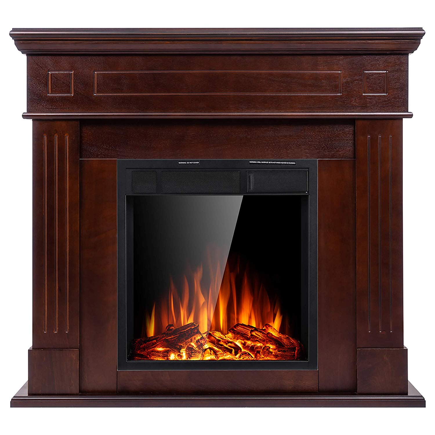 Amazon Xbeauty Electric Fireplace Mantel Wooden 81znrLeQanL SL1500