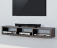 Tv Above Fireplace where to Put Cable Box Elegant Martin Furniture Shallow Wall Mounted Tv Shelf