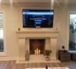 Tv Over Fireplace Height Elegant Pinterest