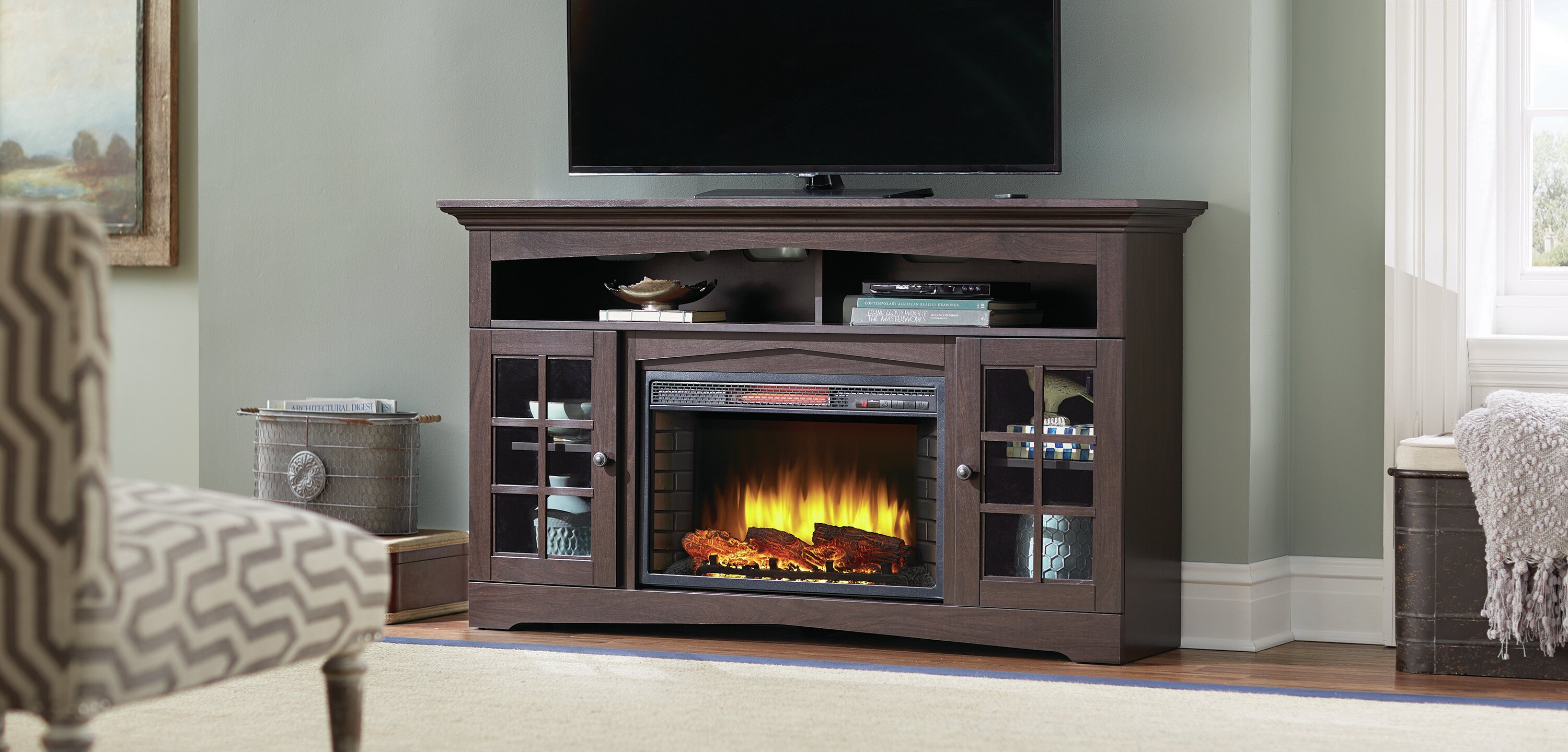 Tv Stand with Fireplace and soundbar Elegant Find the Perfect Cottage & Country sound Bar Shelf Tv Stand