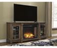 Tv Stand with Fireplace and soundbar Unique Product Main Image 1 Aminda