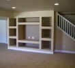 Tv Wall Unit with Fireplace Lovely Open Stairs with Support Beam Built In Entertainment Center