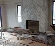 Two Story Fireplace Lovely Contemporary Slab Stone Fireplace Calacutta Carrara Marble