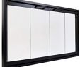 Uniflame Fireplace Screen Awesome Superior Bi Fold Glass Fireplace Door Easy to Install Stop