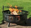 Uniflame Fireplace Screen Inspirational Sunnydaze Decor 36 In W X 22 5 In H Round Steel Wood Burning Fire Pit with Cooking Grate and Spark Screen