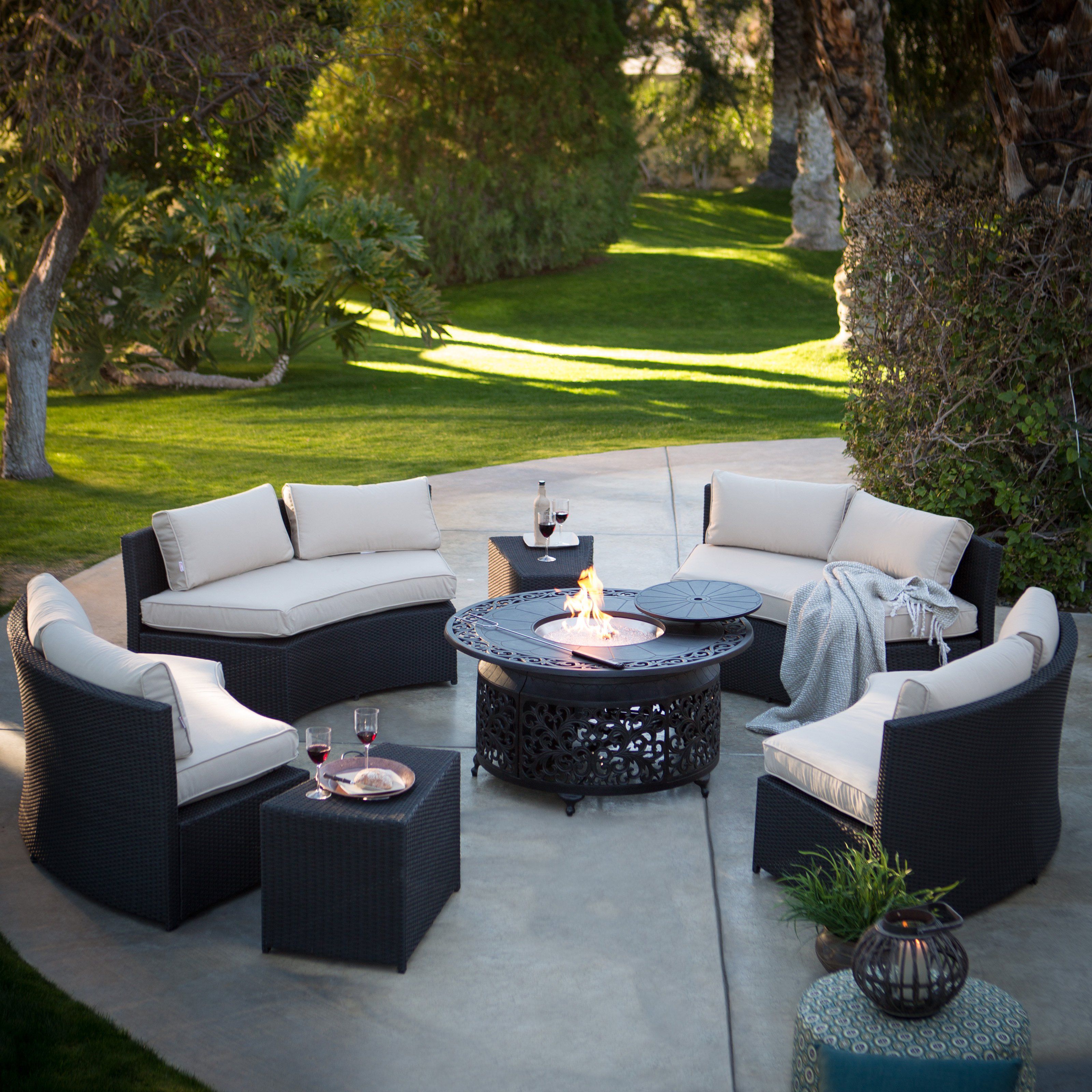 New Fire Pit and Patio — Beautiful Furniture Home Ideas 580dfffb9cafccdb002af5373aff8ab4