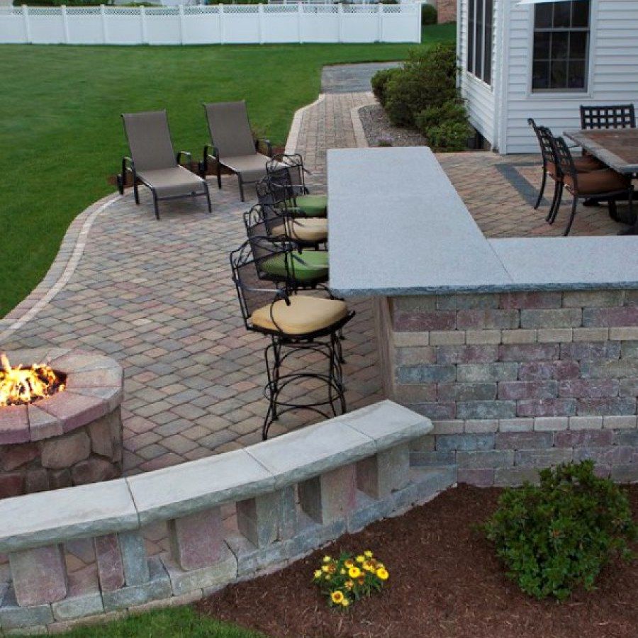 Unilock Fireplace New Stone Patios for Outdoor Living Spaces