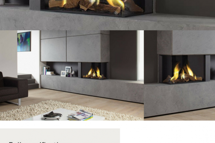 Used Gas Fireplace Beautiful Versatile Two Sided Corner Fire the Lugo 2 is Available In