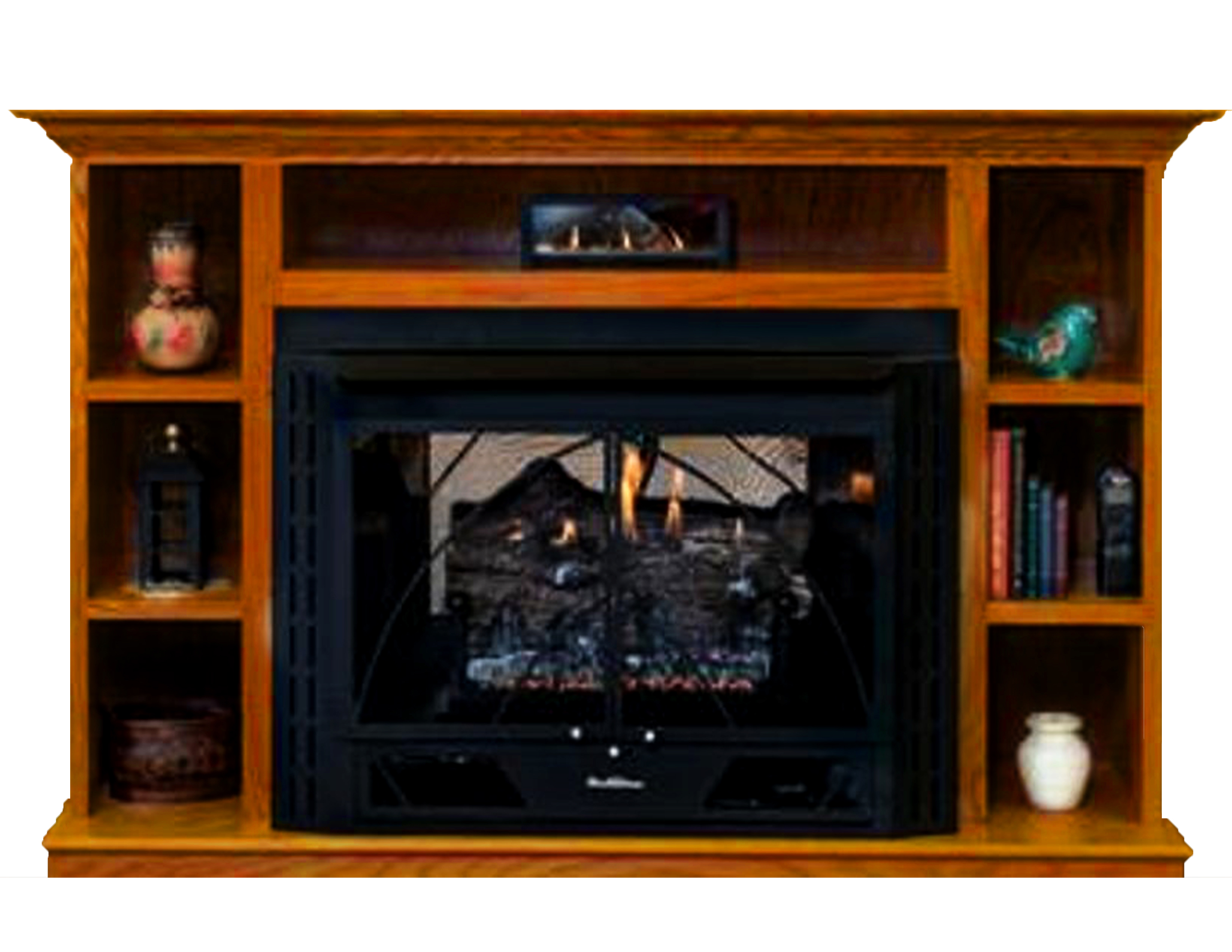 Vent Free Gas Fireplace Mantel Packages Beautiful Buck Stove Model 34zc Vent Free Gas Fireplace