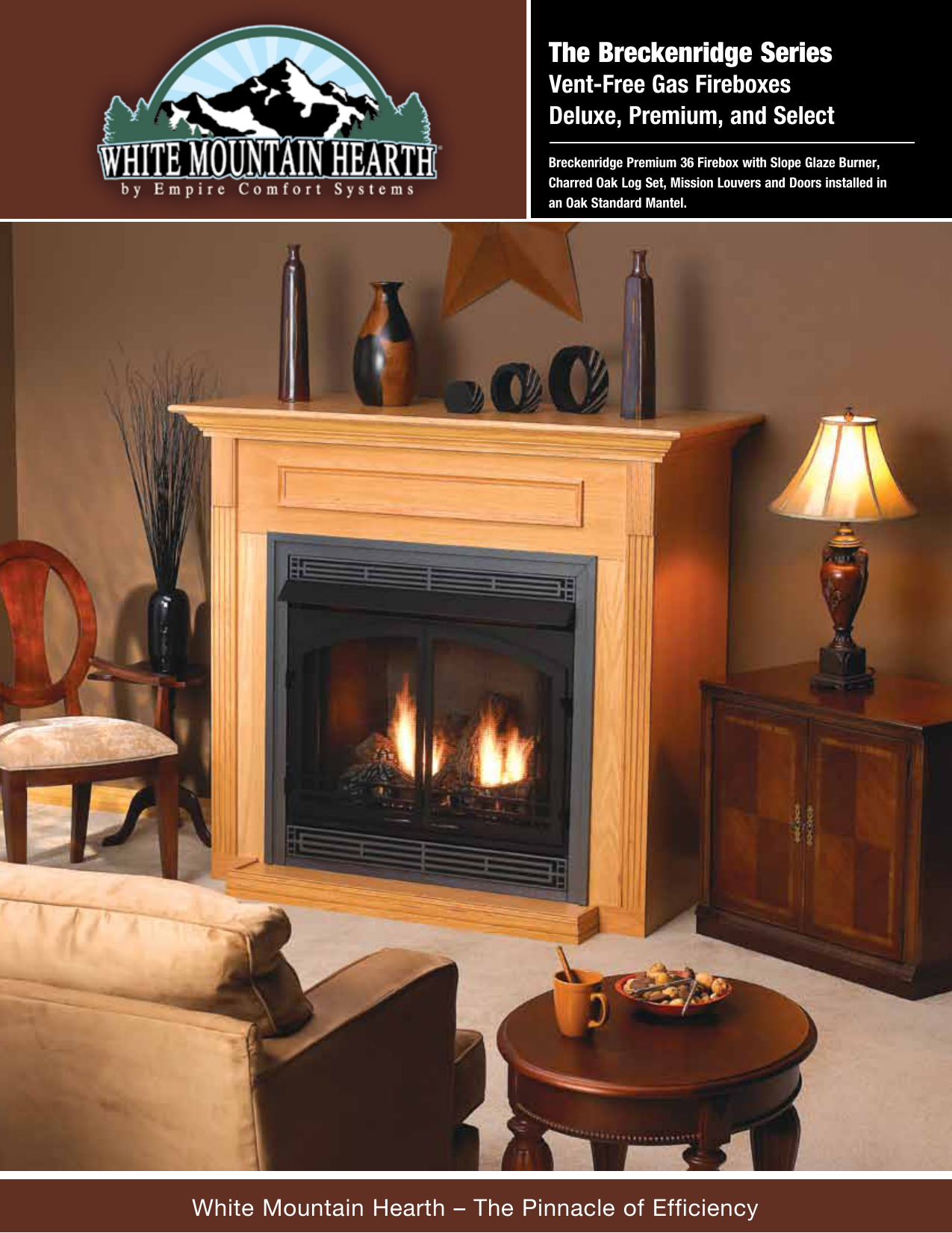 Vent Free Gas Fireplace Mantel Packages Beautiful the Breckenridge Series