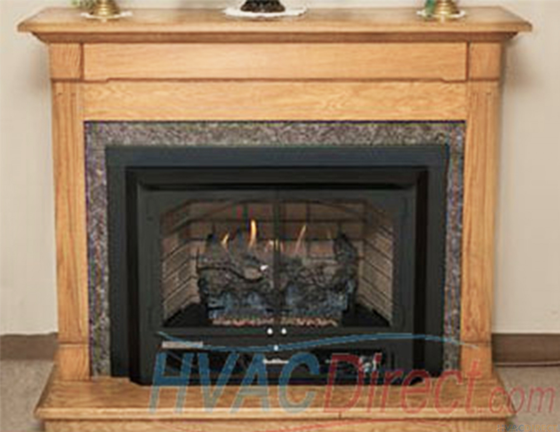 Vent Free Gas Fireplace Mantel Packages Best Of Buck Stove Model 34zc Vent Free Gas Fireplace