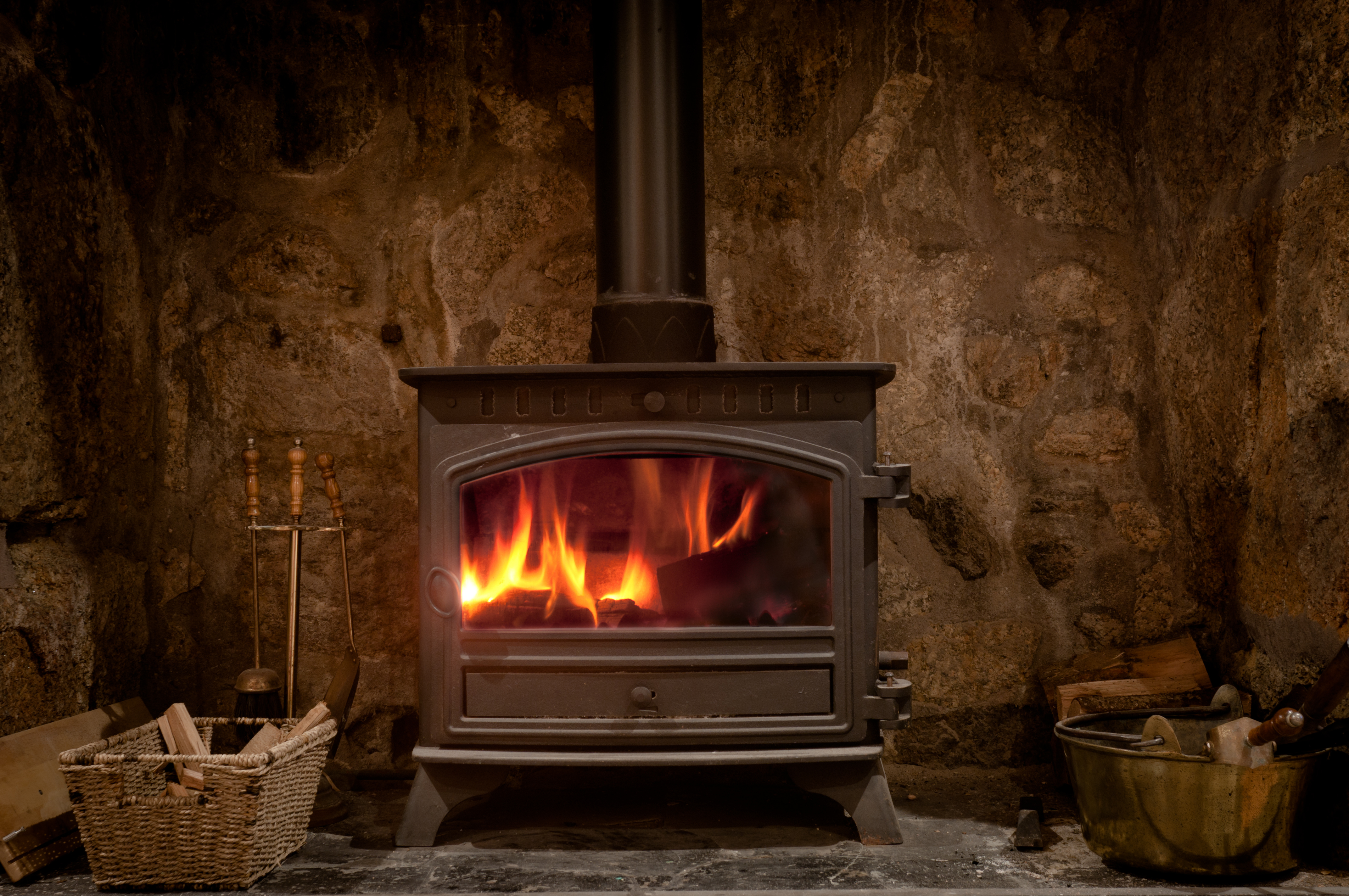 Venting A Wood Stove Through A Fireplace Awesome How to Control the Air In A Wood Burning Stove