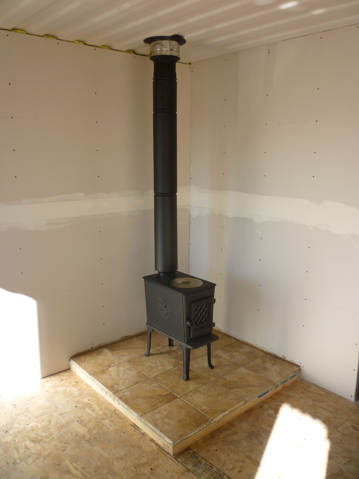 Venting A Wood Stove Through A Fireplace Best Of Wood Stove and Chimney Tin Can Cabin