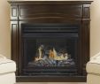 Ventless Gas Fireplace Hearth Best Of Pleasant Hearth 46 In Natural Gas Full Size Cherry Vent Free Fireplace System 32 000 Btu