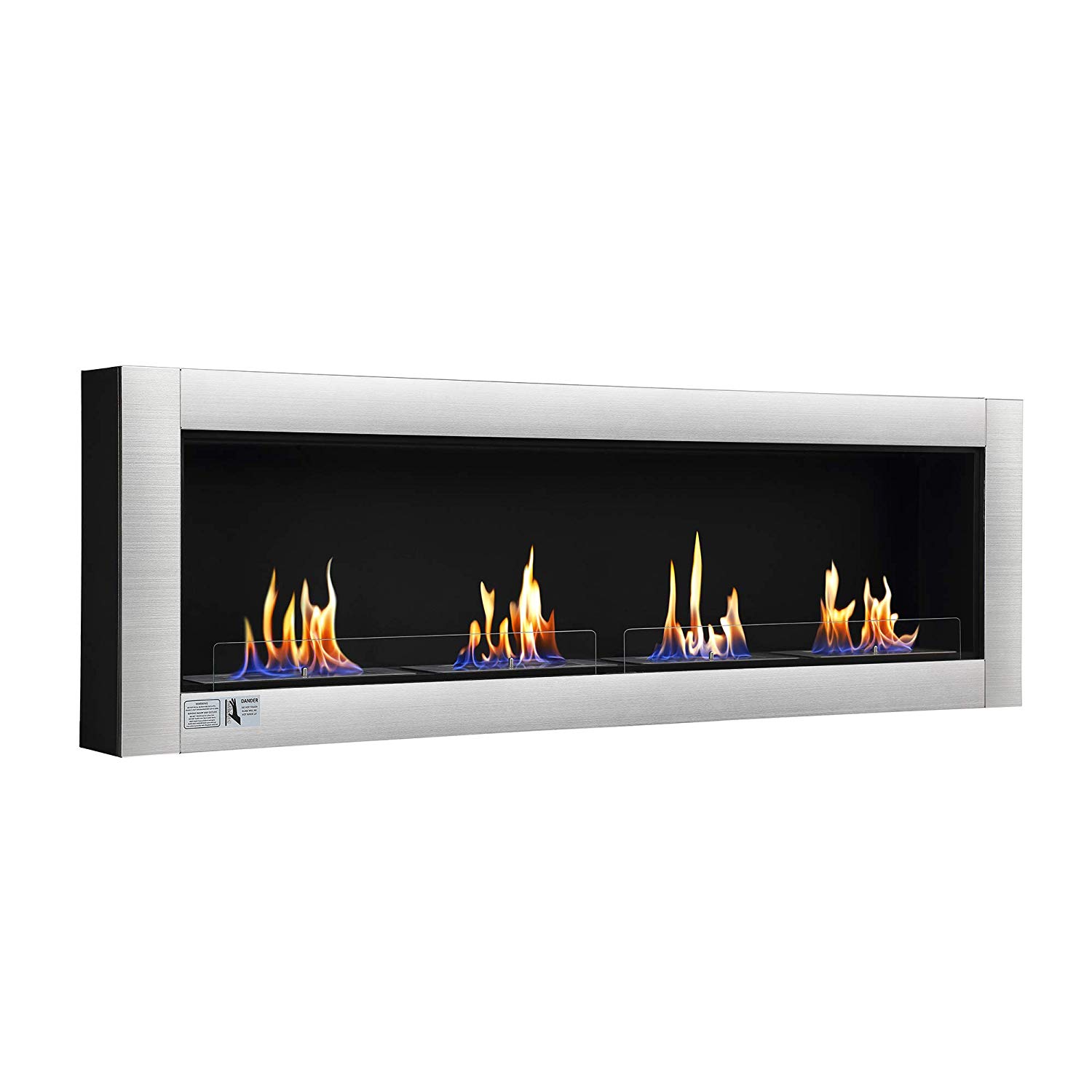 Ventless Gas Fireplace Smell Lovely Amazon Antarctic Star 66" Ventless Ethanol Fireplace