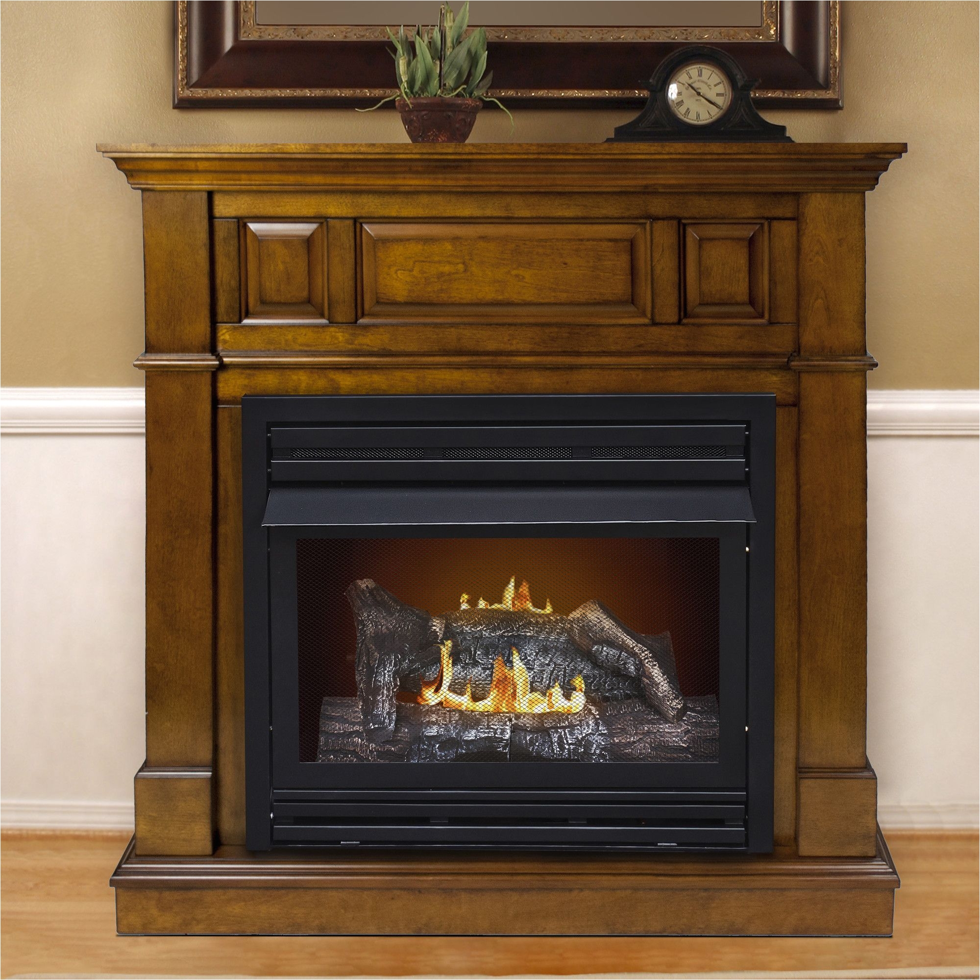 Ventless Gas Fireplace with Blower Fresh Direct Vent Gas Fireplace with Mantle