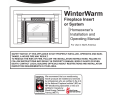 Vermont Castings Fireplace Insert Elegant Vermont Castings Winter Warm 2100 Operating Instructions