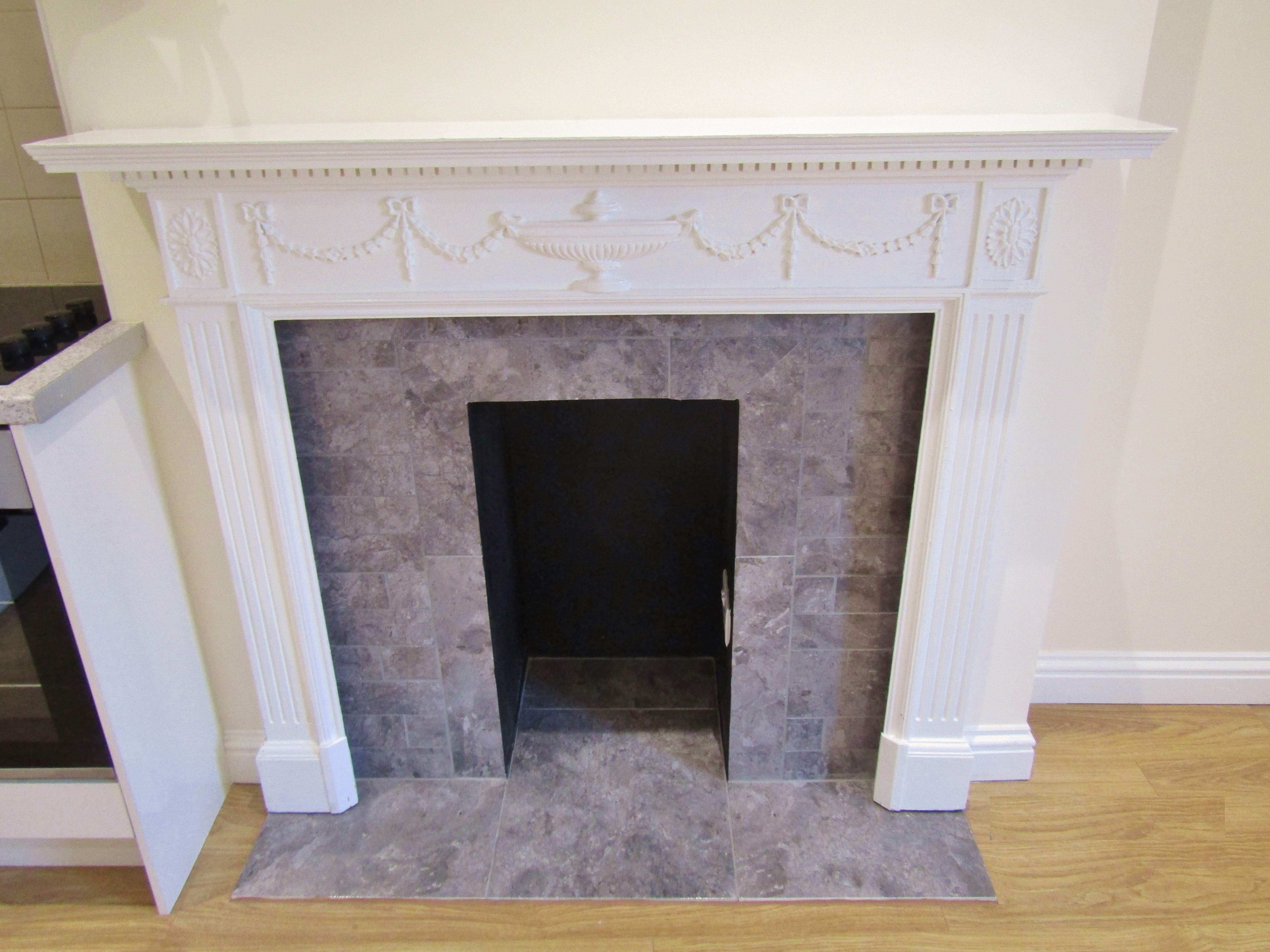 Victorian Electric Fireplace Elegant 2 Bed Apartment City Centre Exeter Lettings