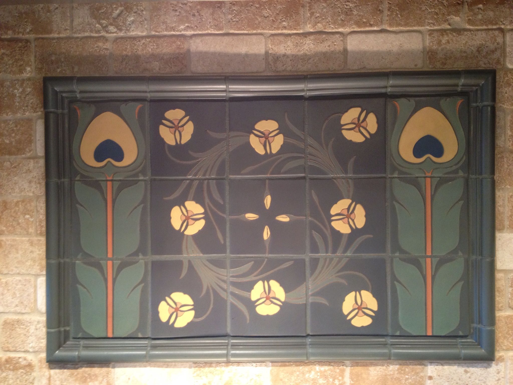 Vintage Fireplace Tiles Best Of Van Briggle Art Pottery Tile Hearth