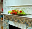 Vintage Fireplace Tiles Elegant Tiled Fireplace