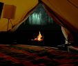 Virtual Fireplace Luxury Virtual Camping with Campfire Crickets Owls and Other