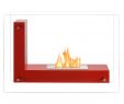 Vitrum Ethanol Fireplace Awesome Ignis Ventless Bio Ethanol Fireplace Vitrum L Red Blog