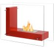 Vitrum Ethanol Fireplace New Ignis Ventless Bio Ethanol Fireplace Vitrum L Red Blog