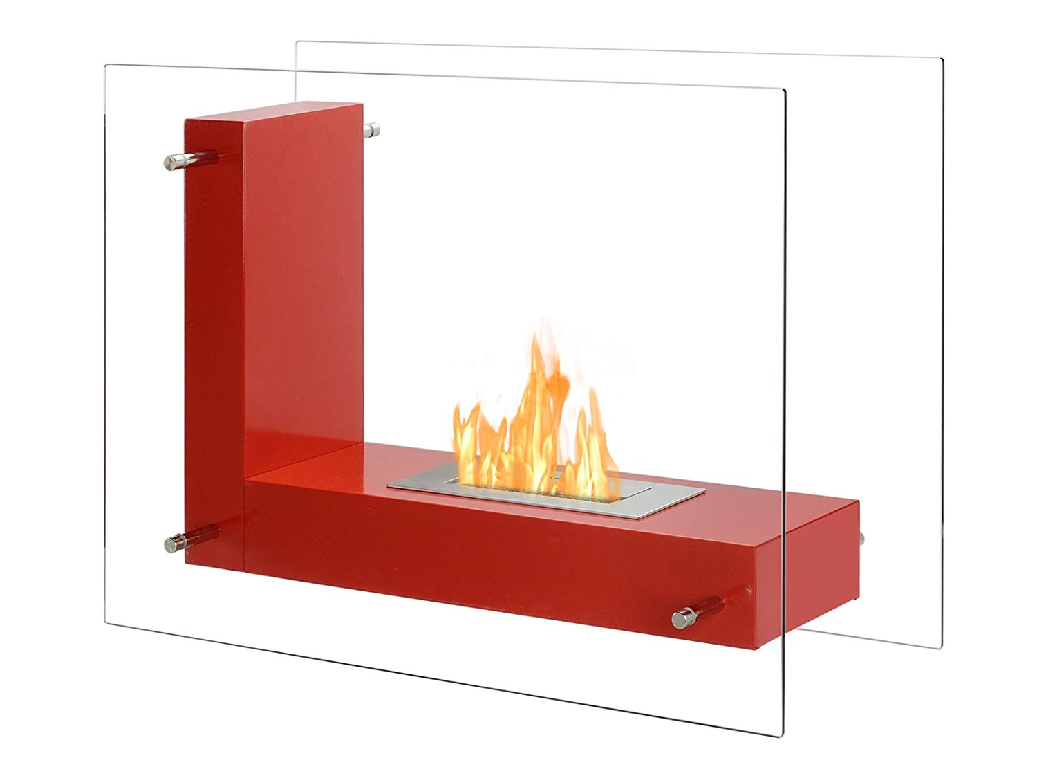 Vitrum Ethanol Fireplace New Ignis Ventless Bio Ethanol Fireplace Vitrum L Red Blog