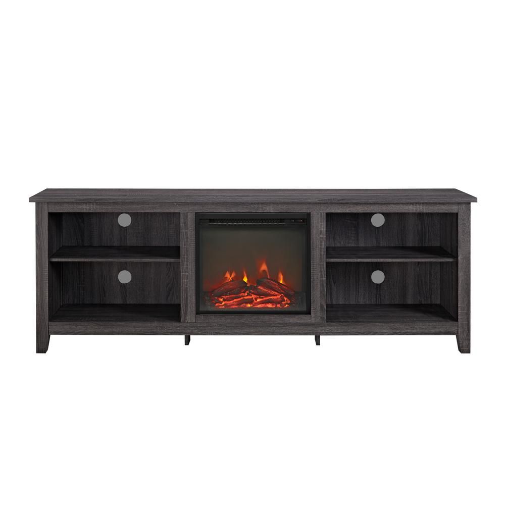 Walker Edison Fireplace Tv Stand Awesome Walker Edison Furniture Pany 70 In Wood Media Tv Stand