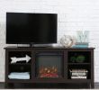 Walker Edison Fireplace Tv Stand Fresh 58" Espresso Tv Stand with Fireplace