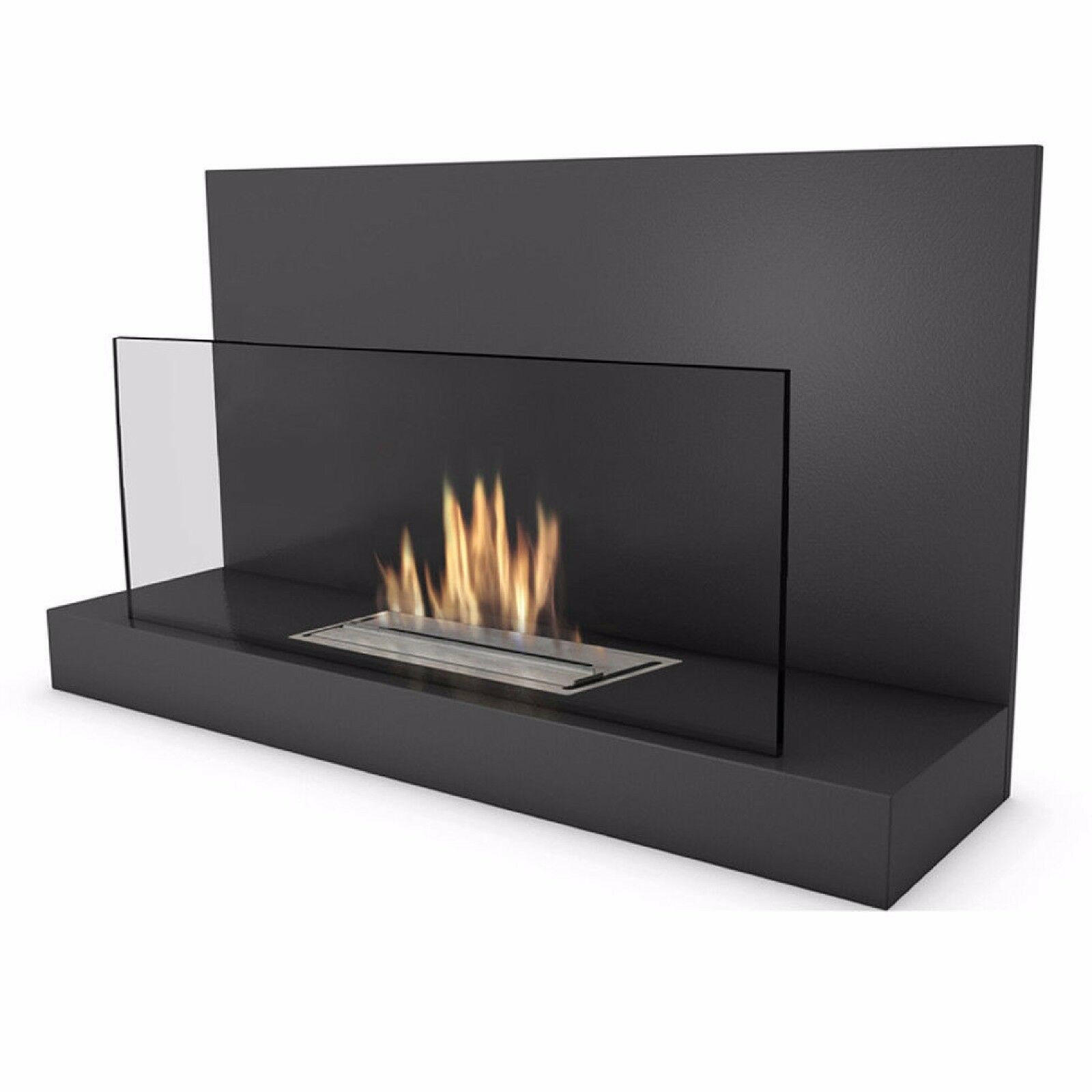 Imagin Fires Alden Bio Ethanol Real Flame Fireplace Includes Stones and Fuel s l1600