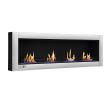 Wall Mounted Faux Fireplace New Amazon Antarctic Star 66" Ventless Ethanol Fireplace