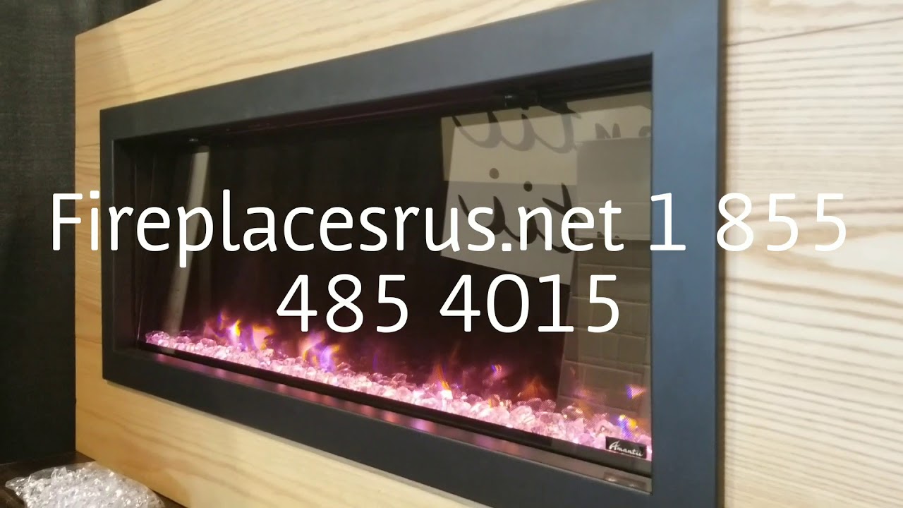 Amantii Xtra Slim Electric Fireplace maxresdefault