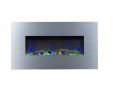 Wall Recessed Electric Fireplace Inspirational touchstone Home Products Duo Stainless 36 Wall Mounted